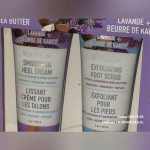 Smoothing foot creams